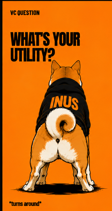 INUS meme: What's your utility? Turns around.